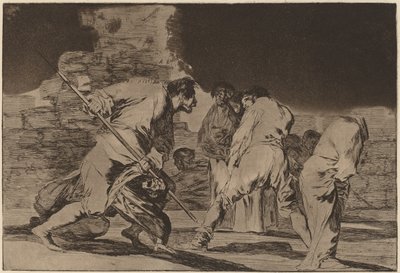 Disparate furioso (Furious Folly) av Francisco de Goya